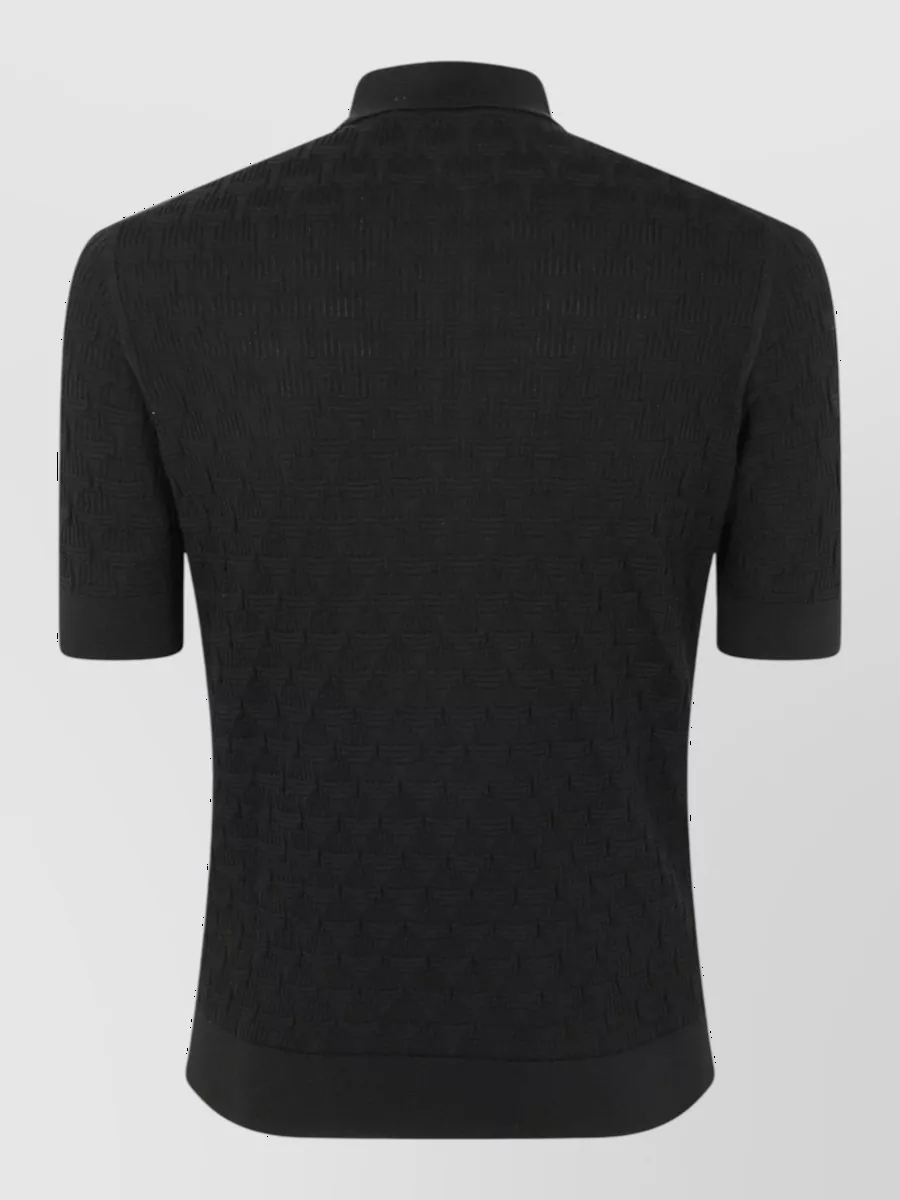 Filippo De Laurentis Short-Sleeve Polo Shirt