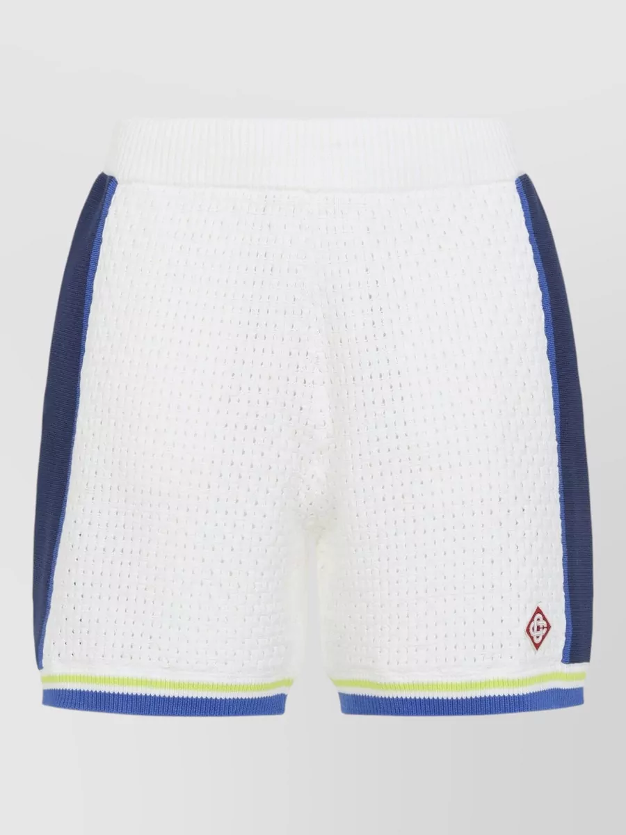 Casablanca Crochet Swim Shorts