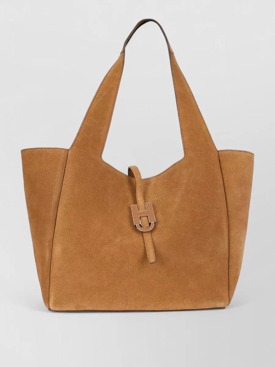 Hogan H-Bag Calf Leather Shoulder Bag