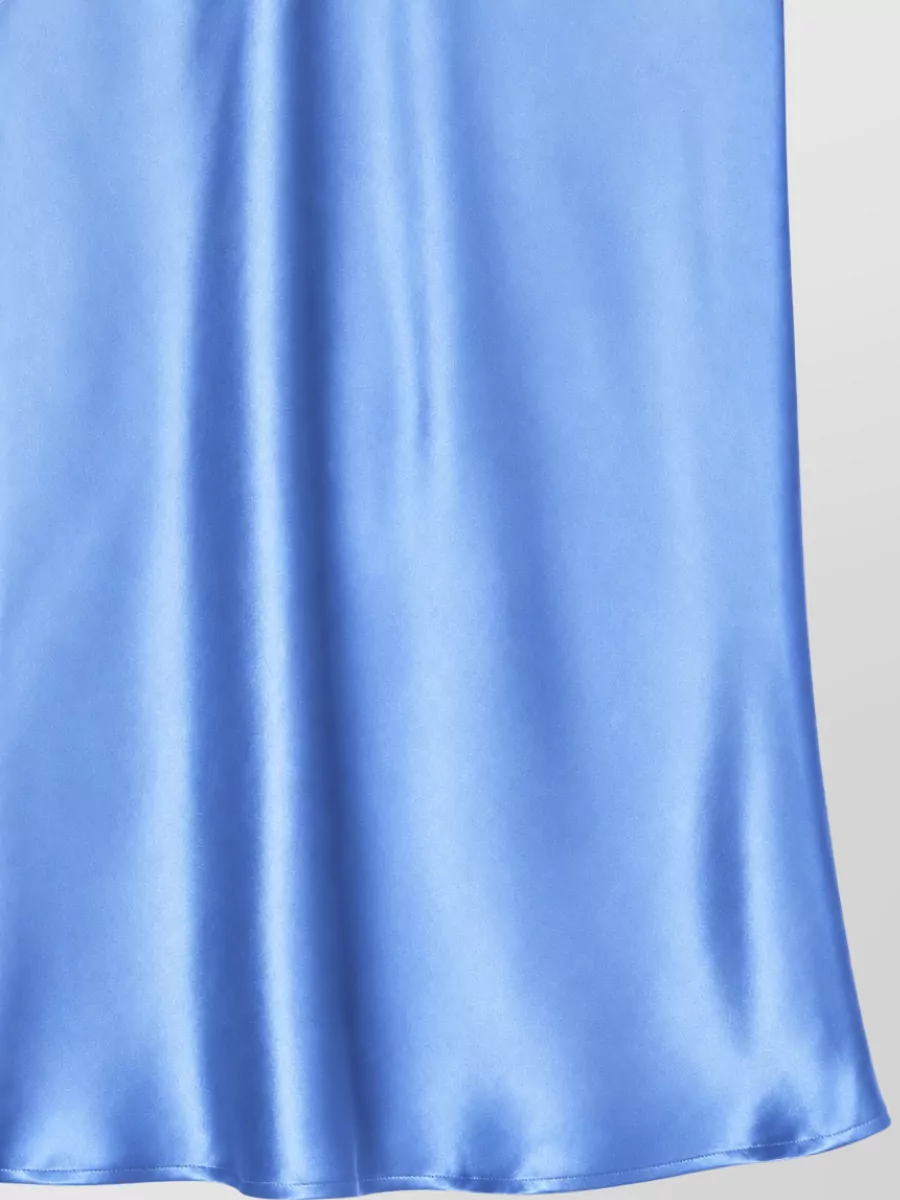 Anine Bing Silk Midi Skirt