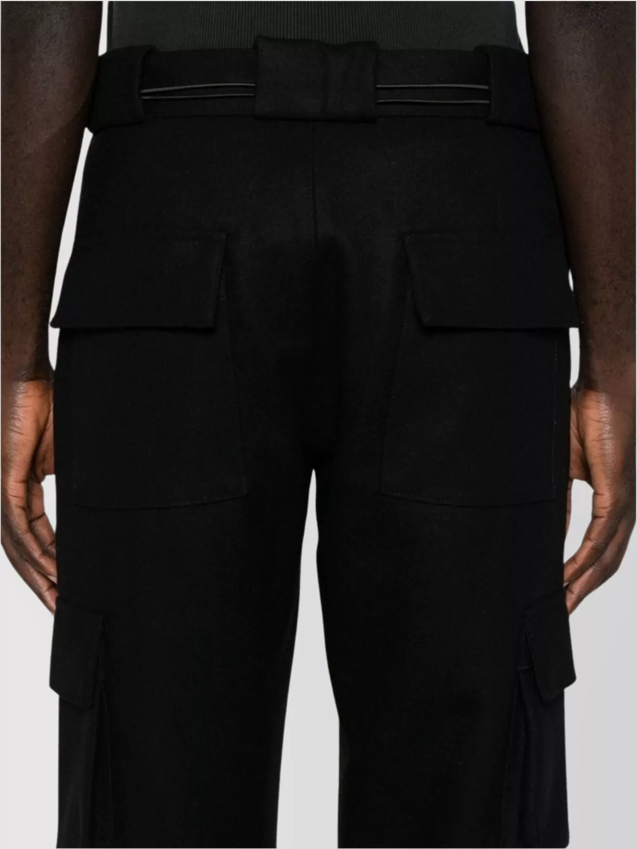 Gr10K Trousers Cargo Drawstring Waist