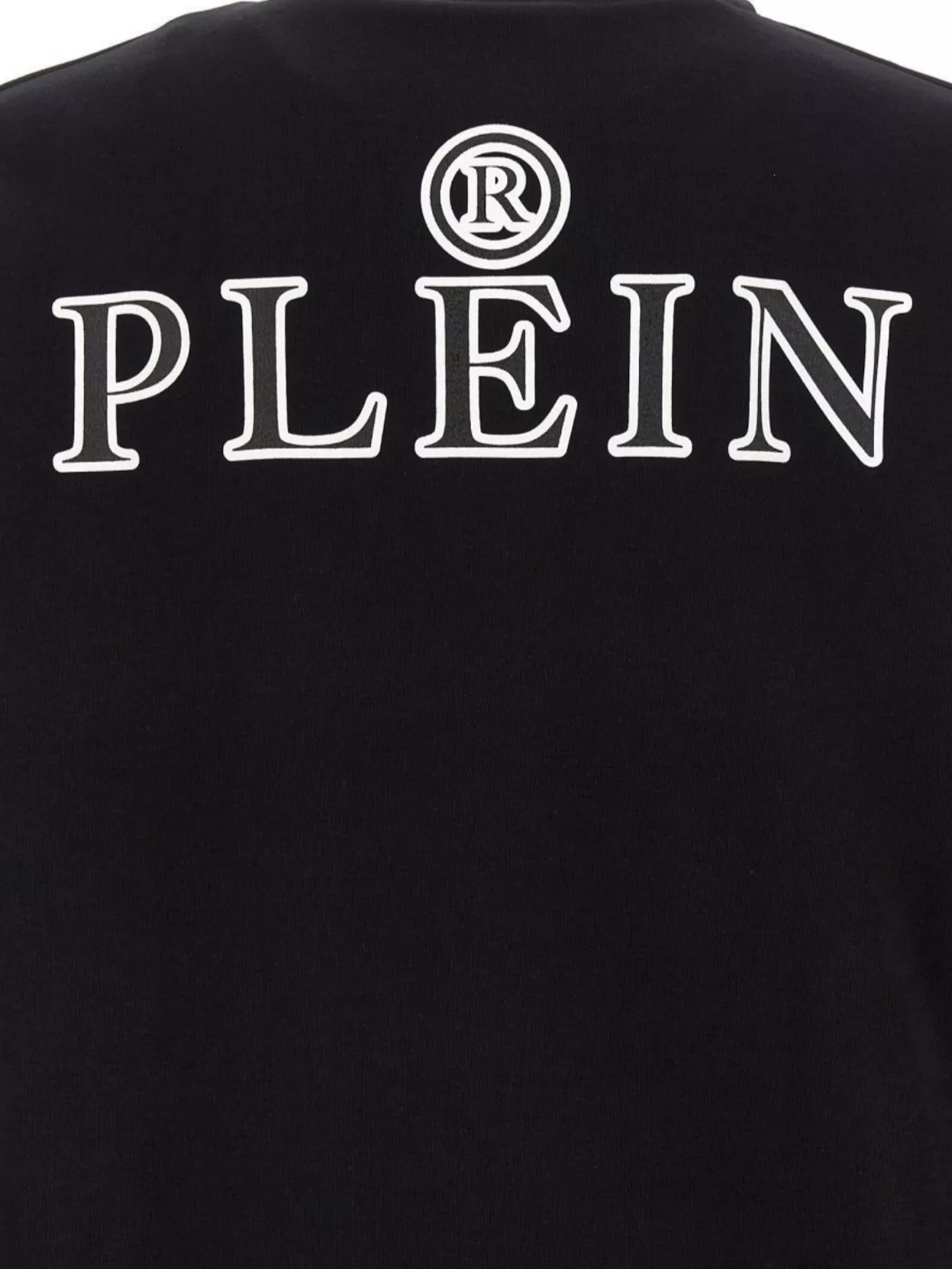 Philipp Plein Hooded Logo Patch Sweater