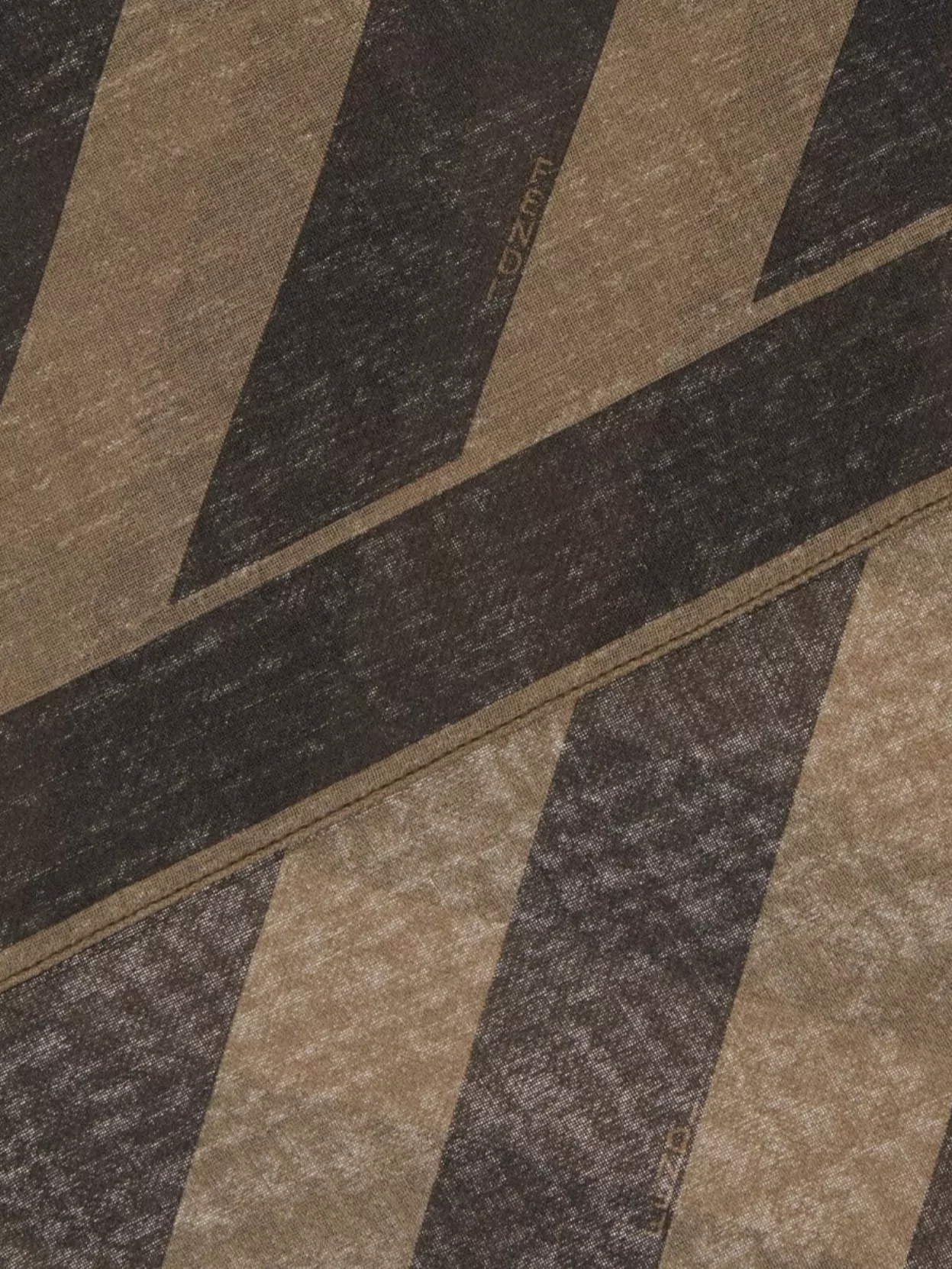 Fendi Embroidered Linen And Wool Scarf
