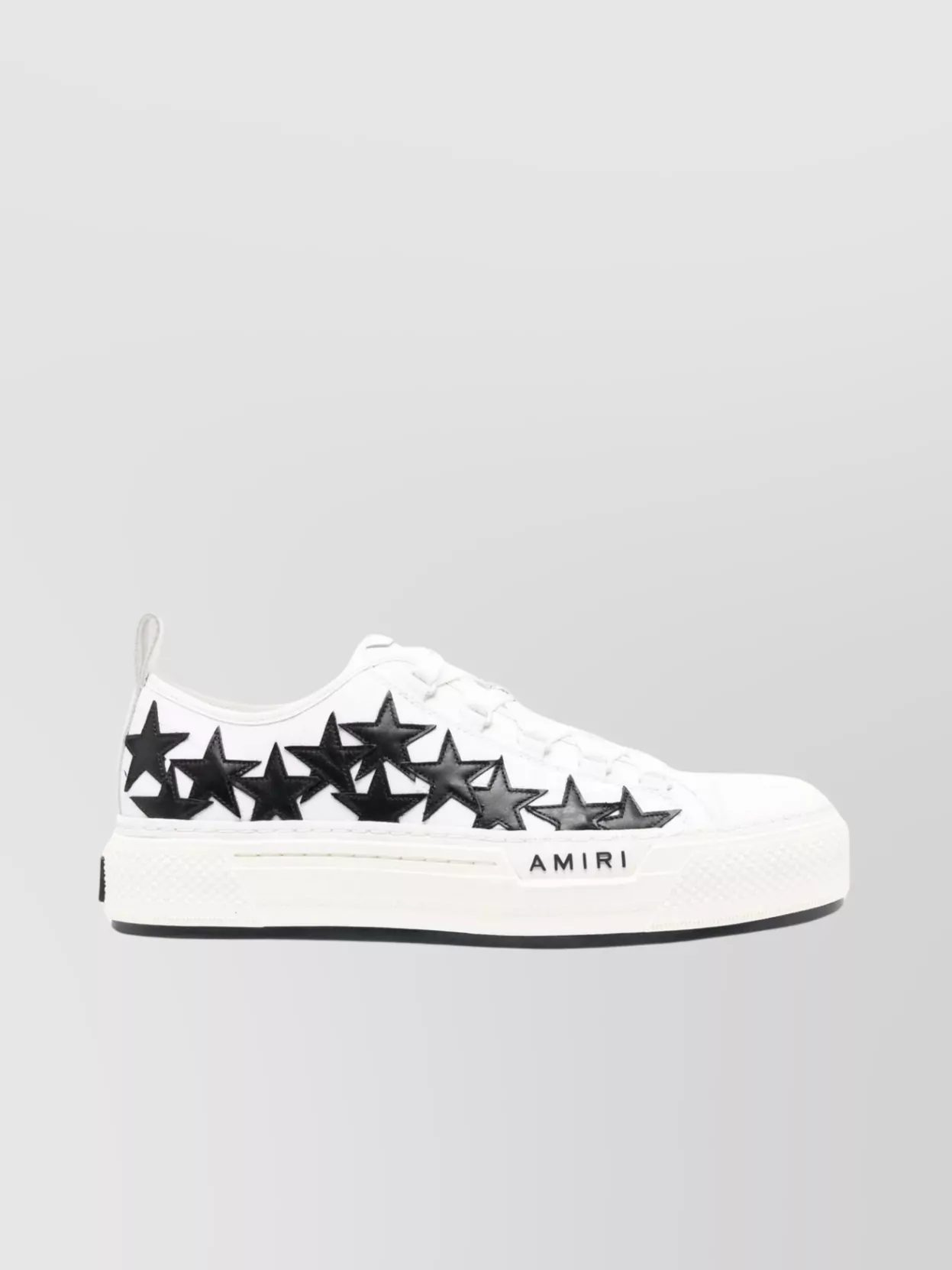 Shop Amiri Low-top Sneakers Leather Stars