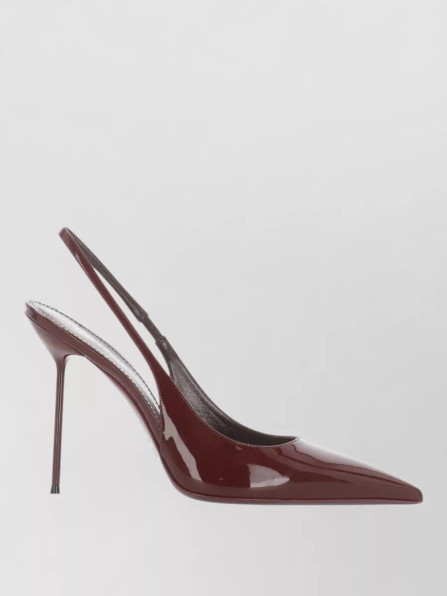 Paris Texas Leather Slingback Pumps