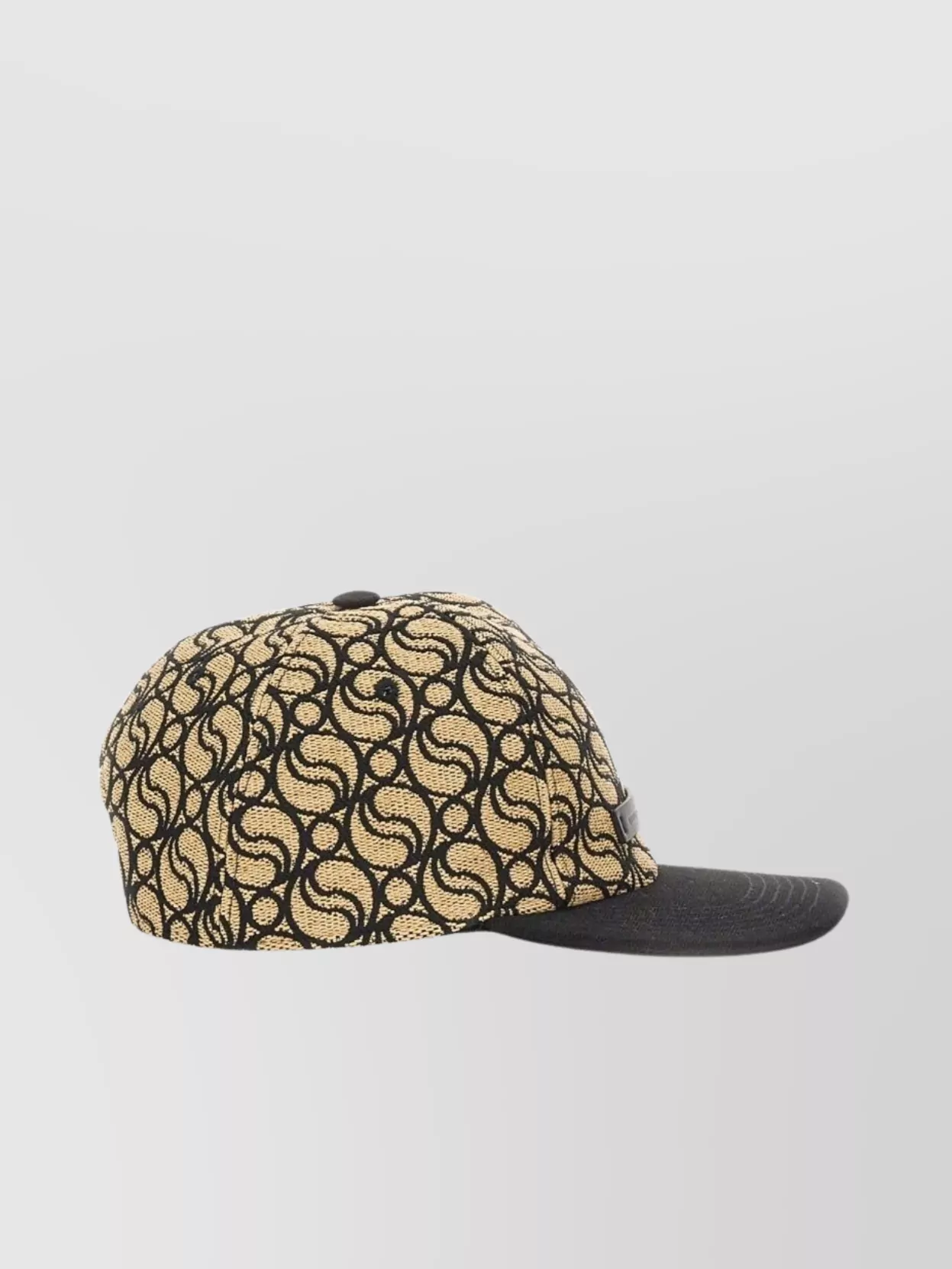 Stella Mccartney Logo Baseball Hat Patterned Design