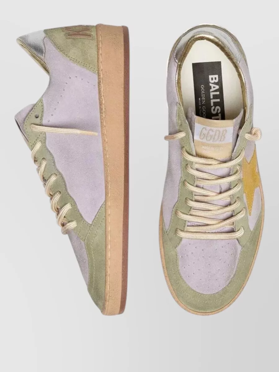 Golden Goose Leather Low-Top Sneakers