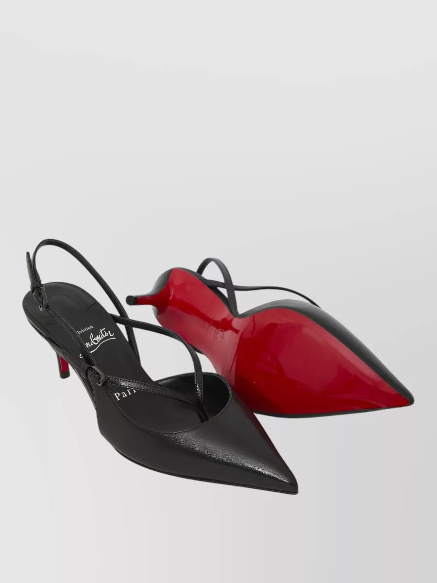 Christian Louboutin Leather Slingback Pumps