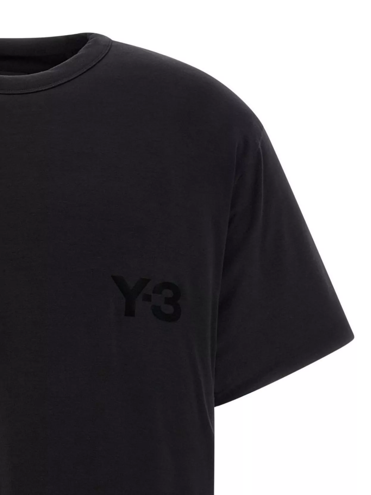 Y-3 Padded Crew Neck Short Sleeve T-Shirt