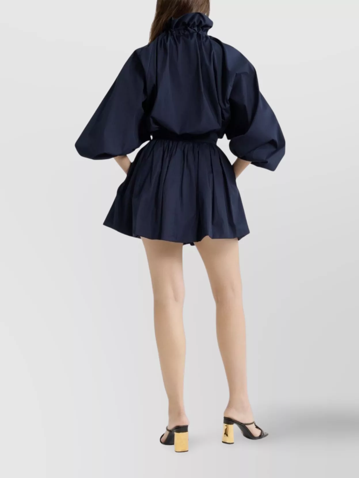 Shop Patou Sleeveless Drawstring Neck Cropped Top