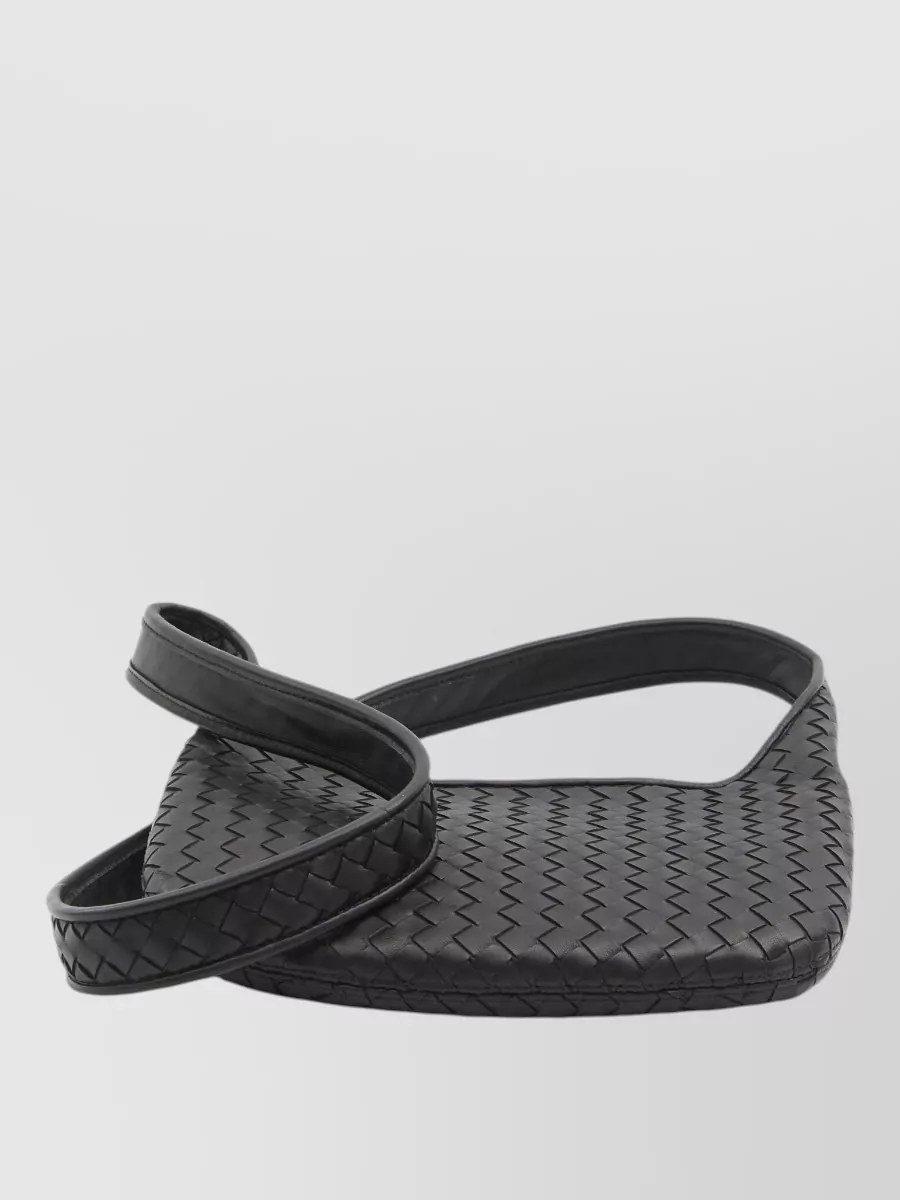 Bottega Veneta Leather Intrecciato Clutch Bag