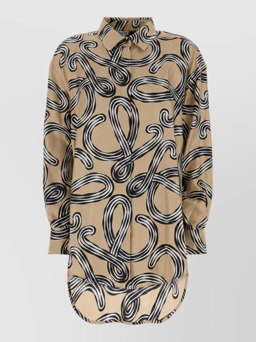 Loewe Paula's Ibiza Silk printed shirt