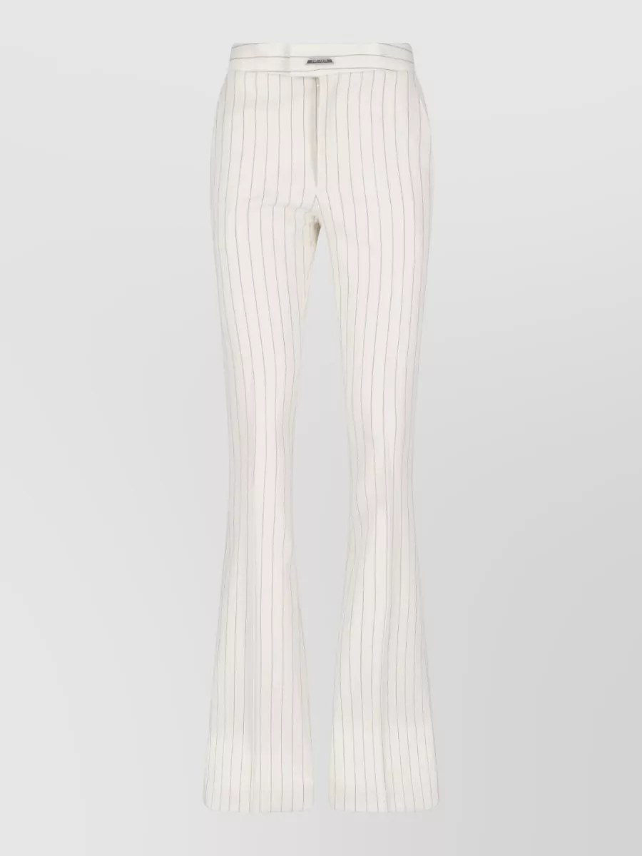 Dondup virgin wool straight-leg suit trousers