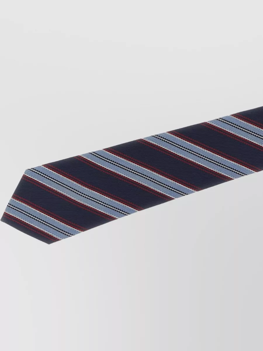 Valentino Garavani Valentie Tie Striped Design Pointed Tip