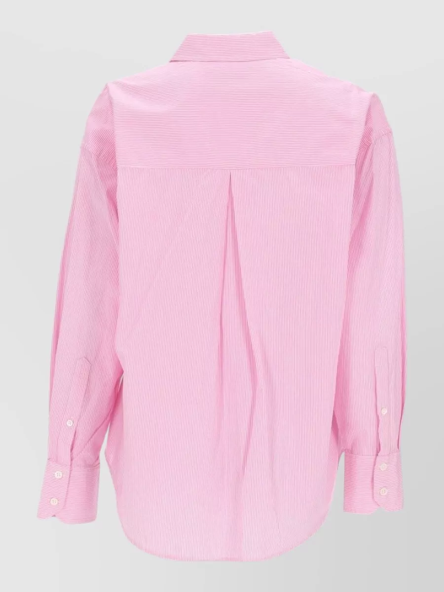 Mc2 Saint Barth Striped Cotton Shirt