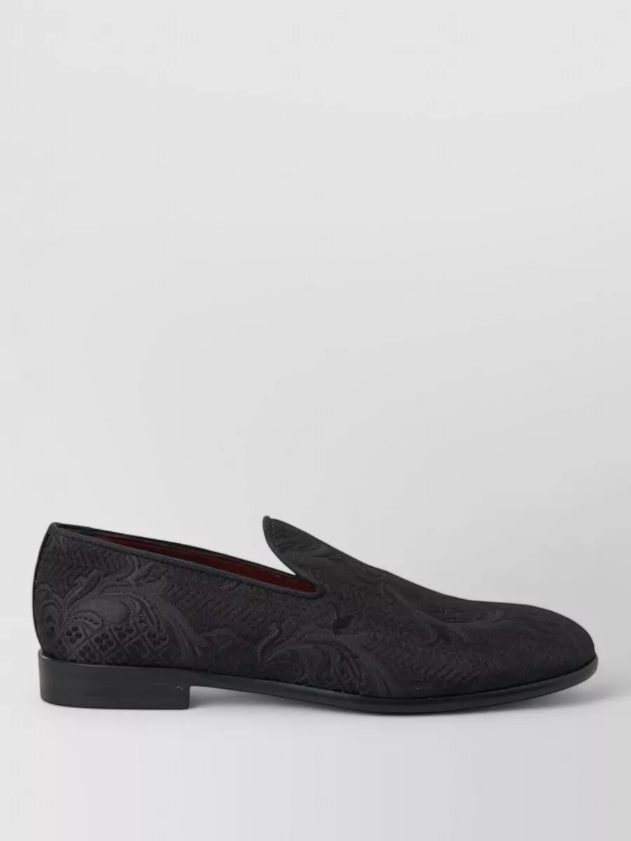 Dolce&Gabbana Paisley Brocade Loafers