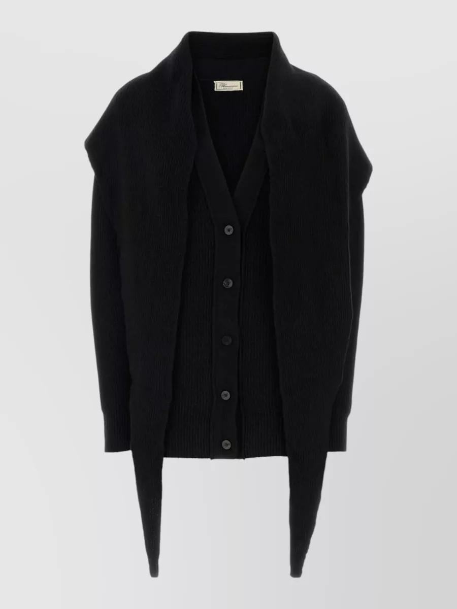 Blumarine virgin wool fitted jacket