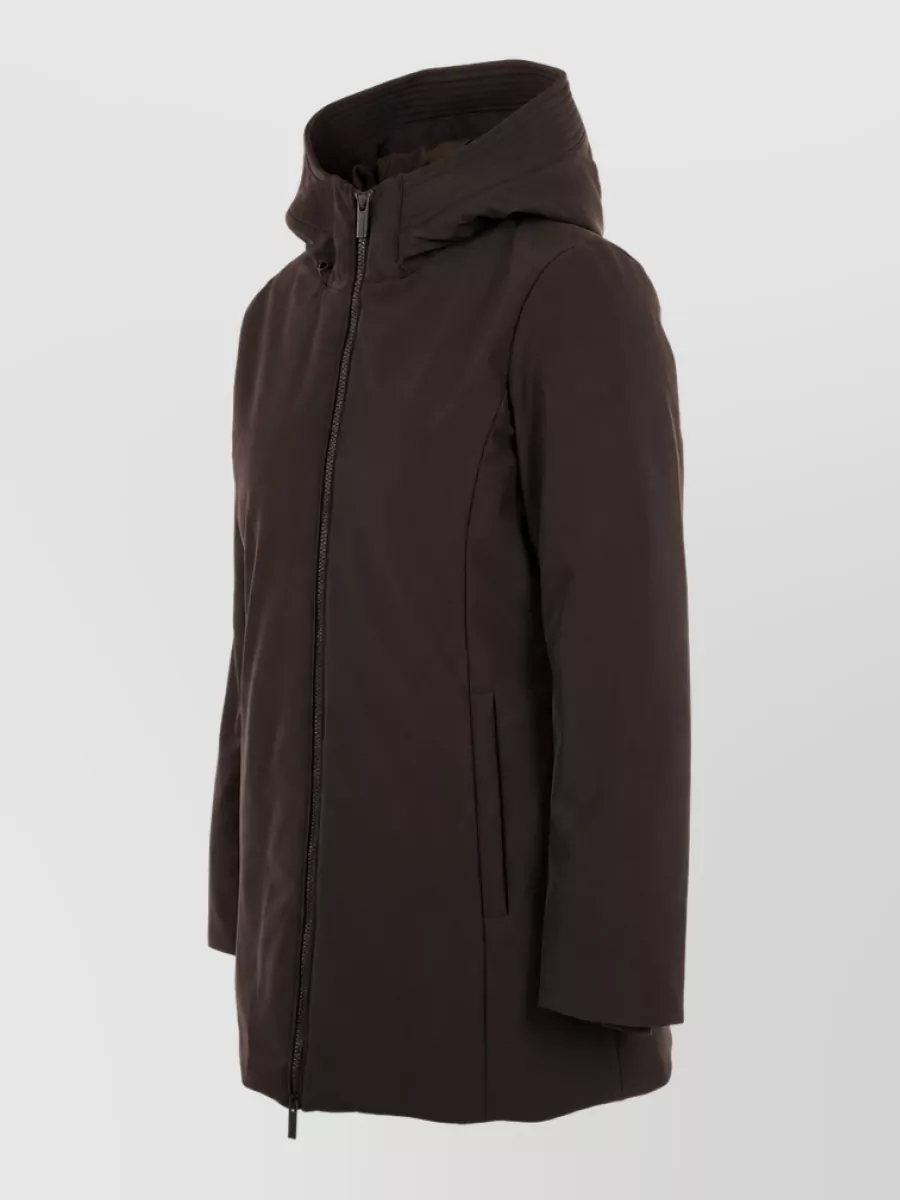 Woolrich Hooded Fitted Jacket
