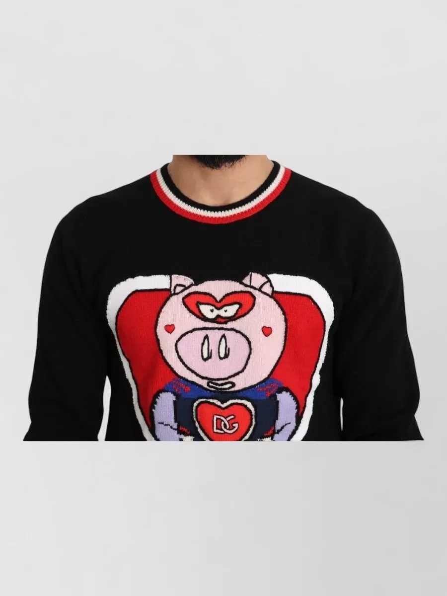 Dolce&Gabbana Cashmere Wool Pullover Sweater