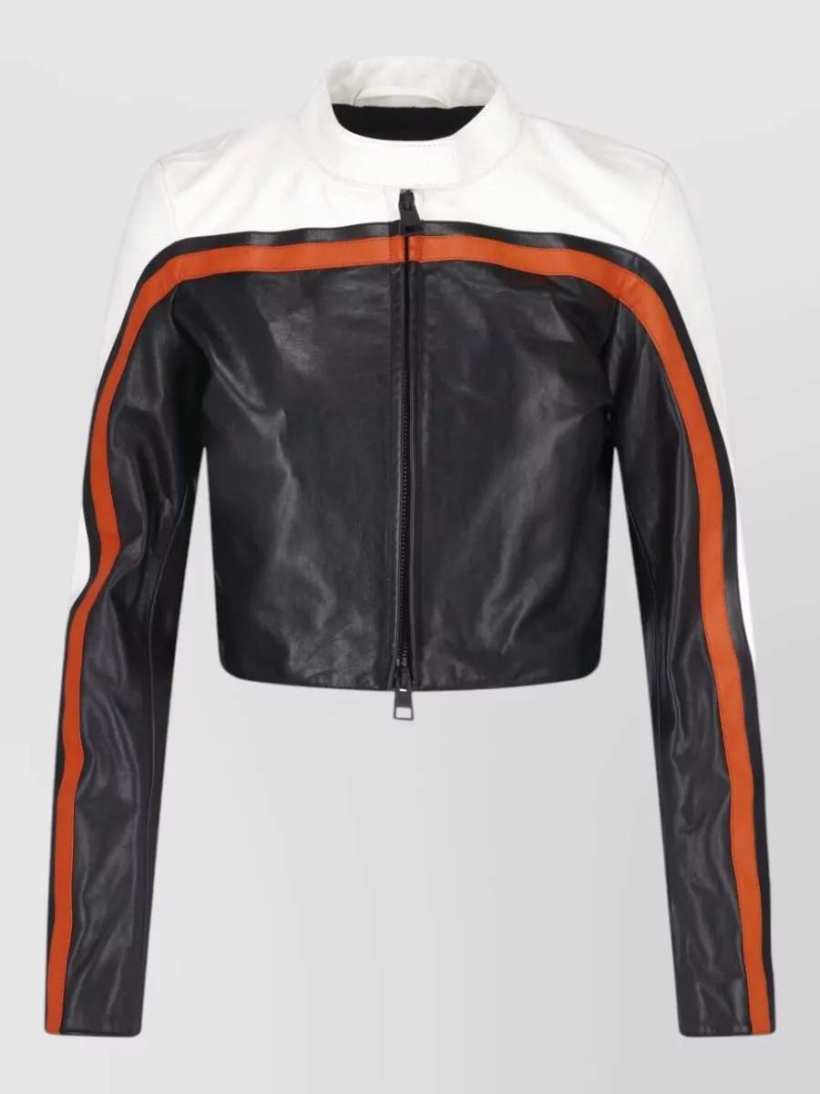Balenciaga leather coat