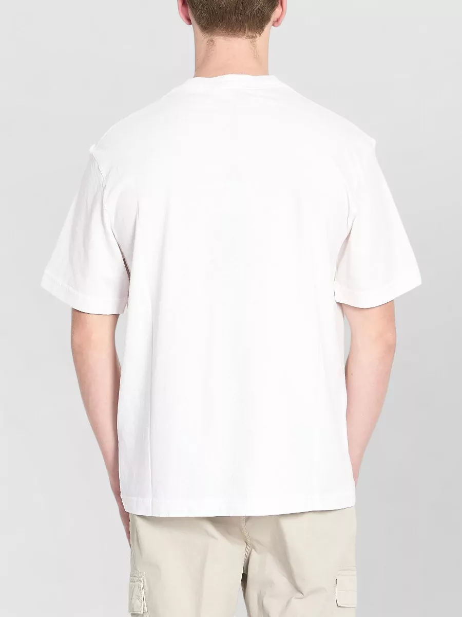 Stone Island Jersey T Shirt Regular Fit Front Print