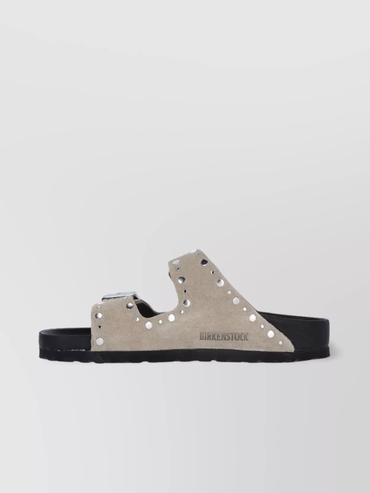 Birkenstock Studded Heeled Sandals Flat Sole
