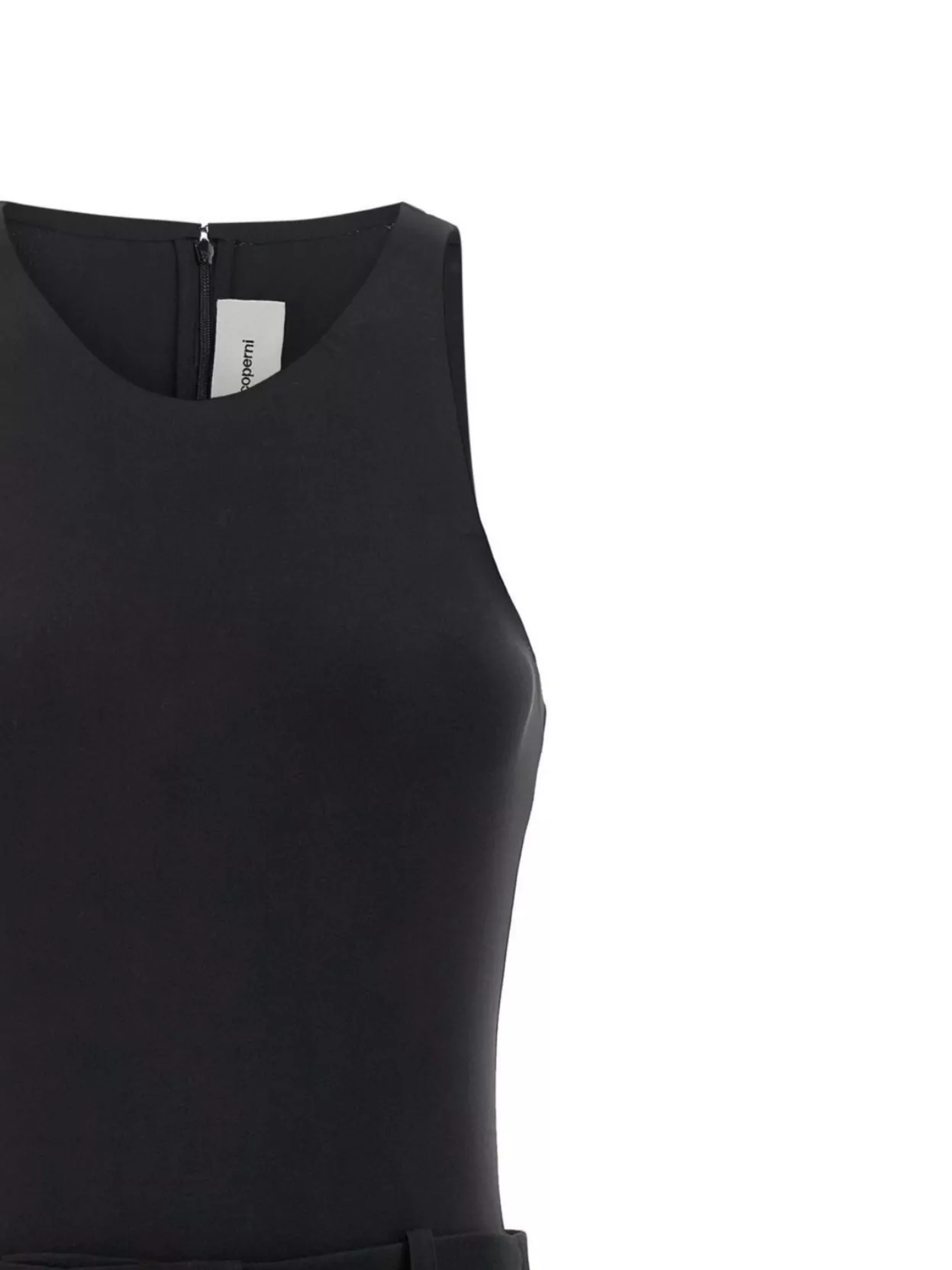 Coperni Waist Cinched Dress Stirrup Leggings
