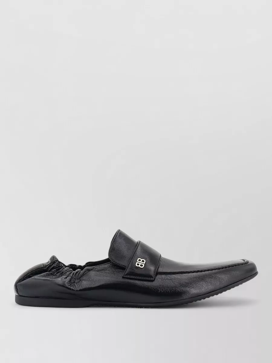 Balenciaga Leather Slippers