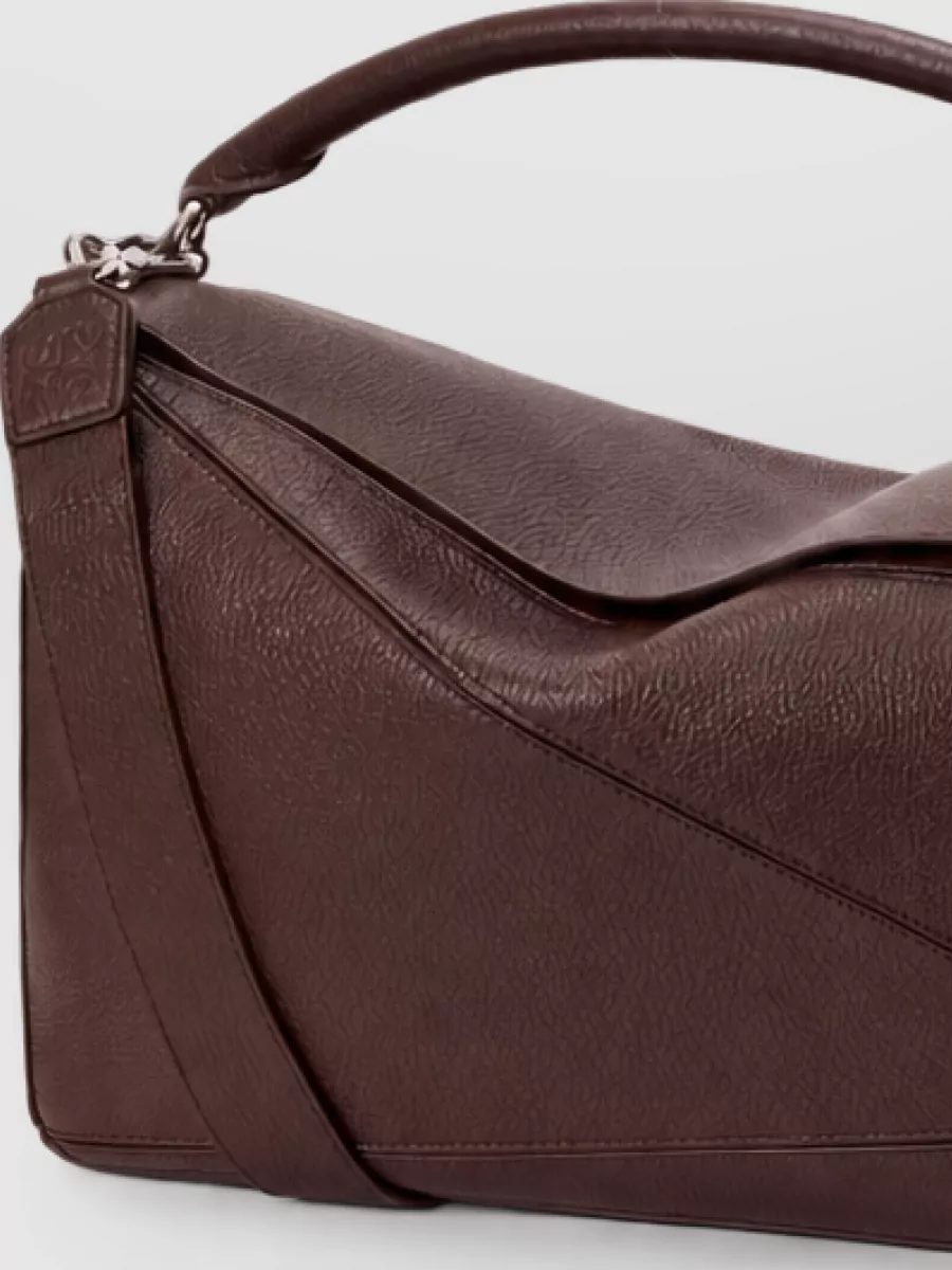 Loewe Leather Puzzle Clutch Bag