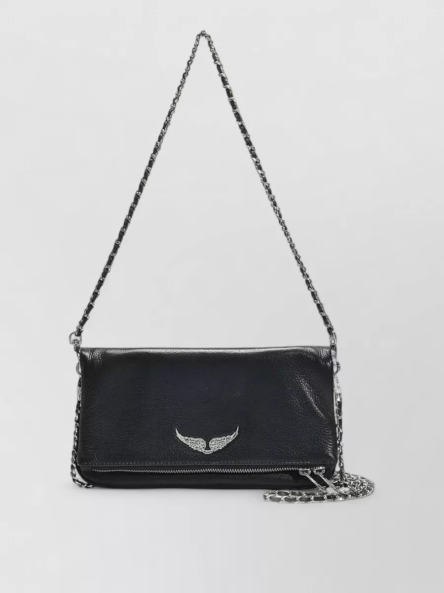 Zadig & Voltaire rock leather shoulder bag
