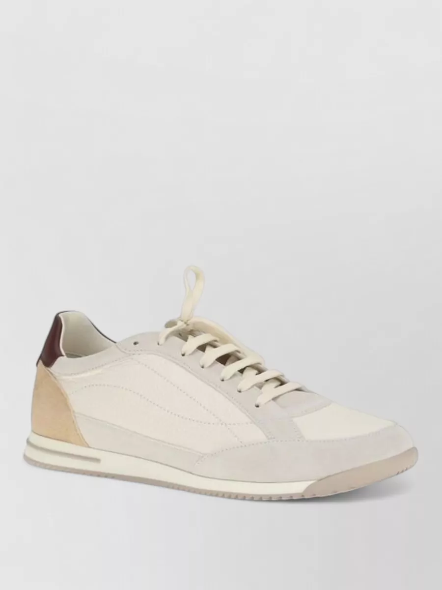 Brunello Cucinelli calf leather low top sneakers