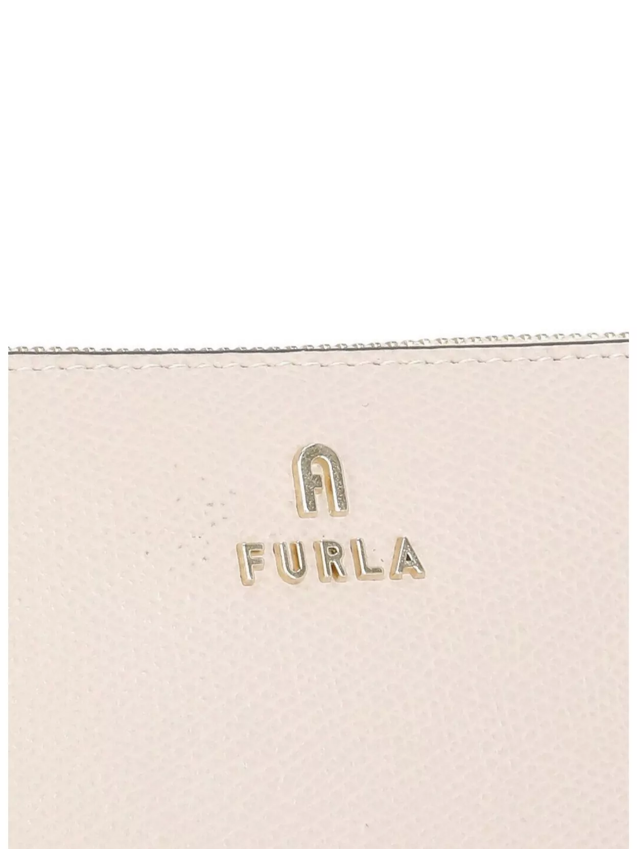 Furla Leather Textured Clutch Bag