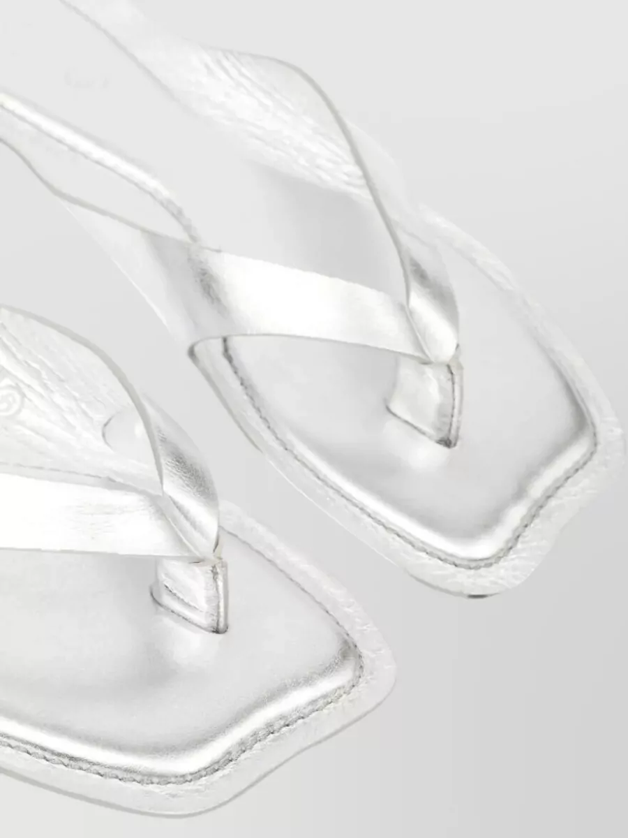 Mm6 Maison Margiela Leather Sandals