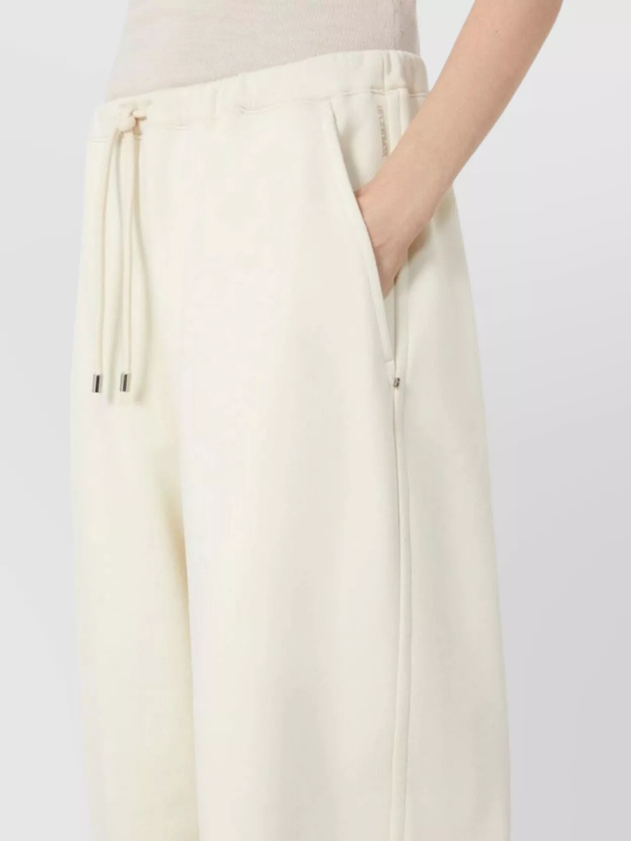 Sportmax Flowing Loose Fit Trousers And Pockets