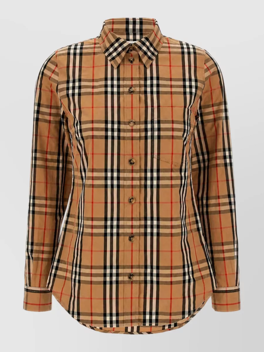 Burberry Checked cotton shirt