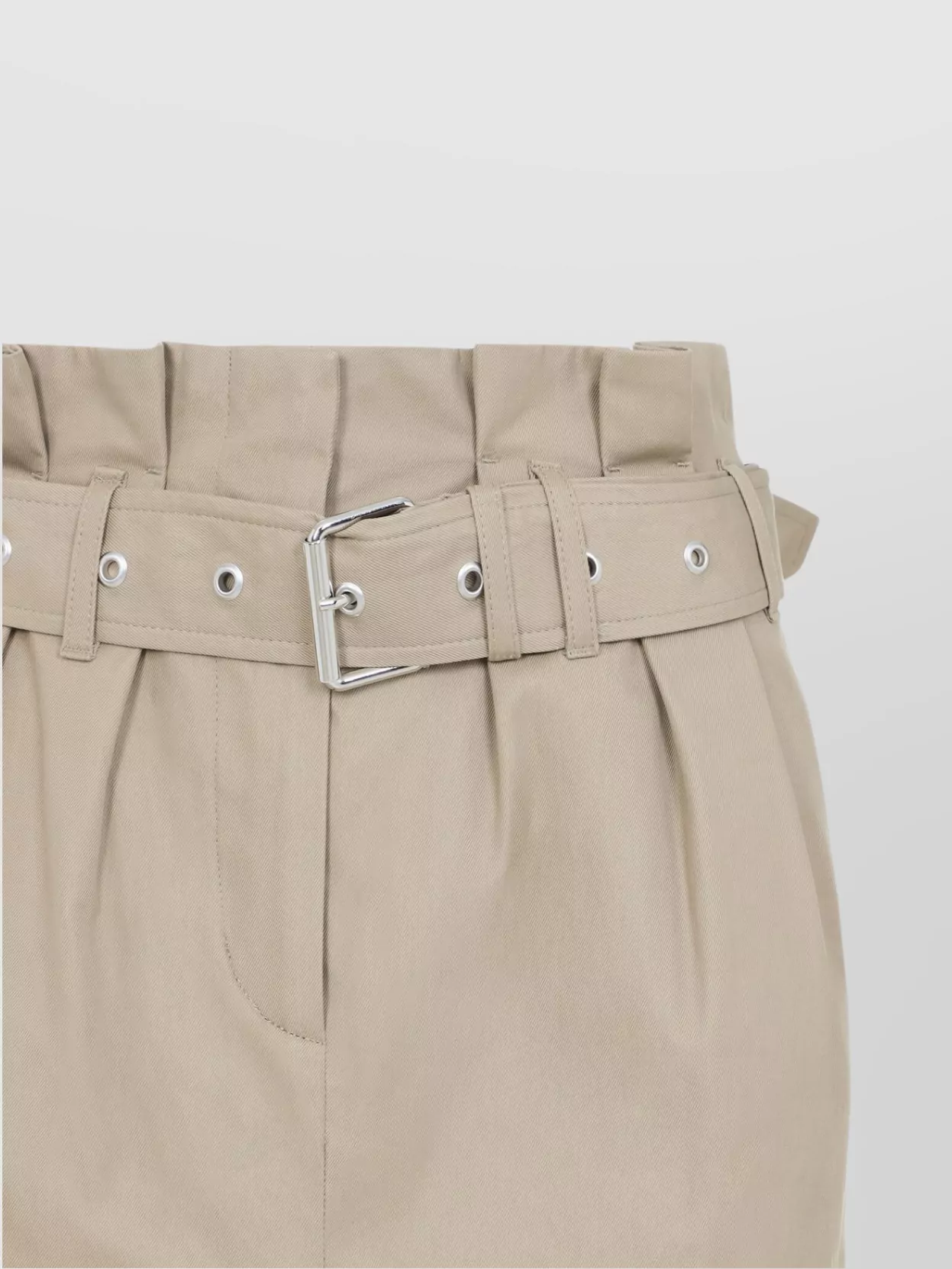 Dries Van Noten Seaches Beige Cotton Skirt