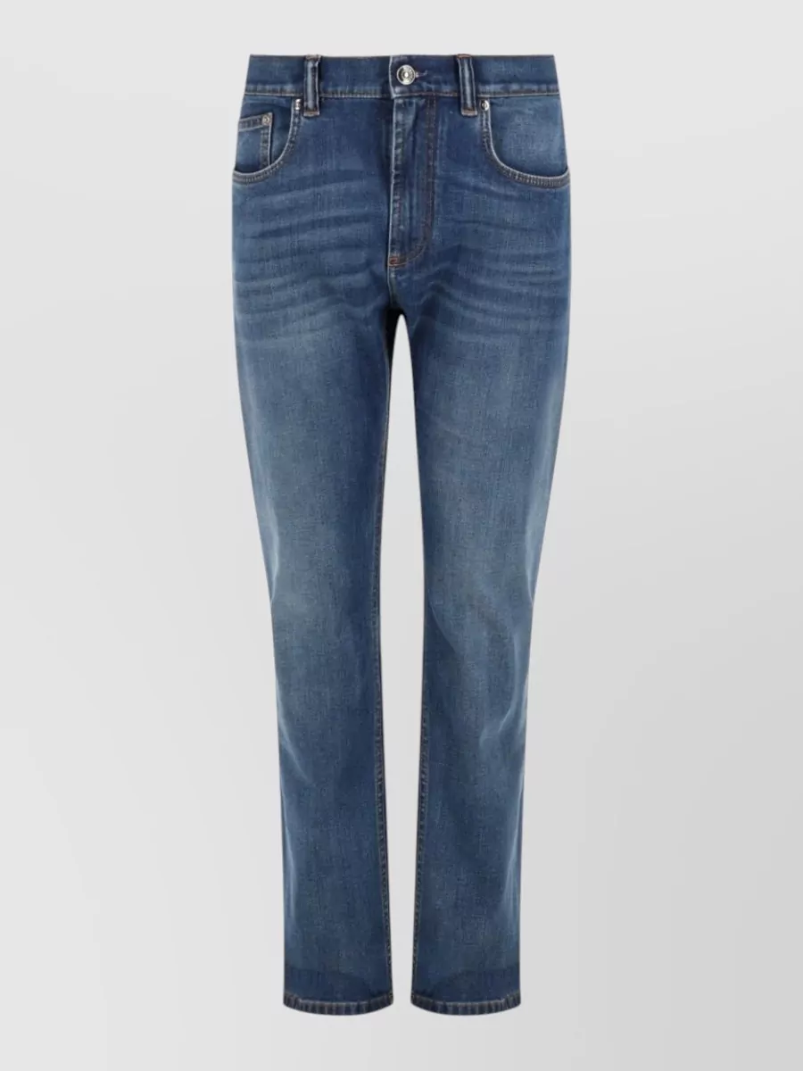 Versace Denim straight-leg jeans