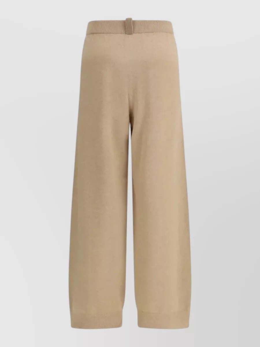 Fabiana Filippi Cashmere Wide-Leg Trousers