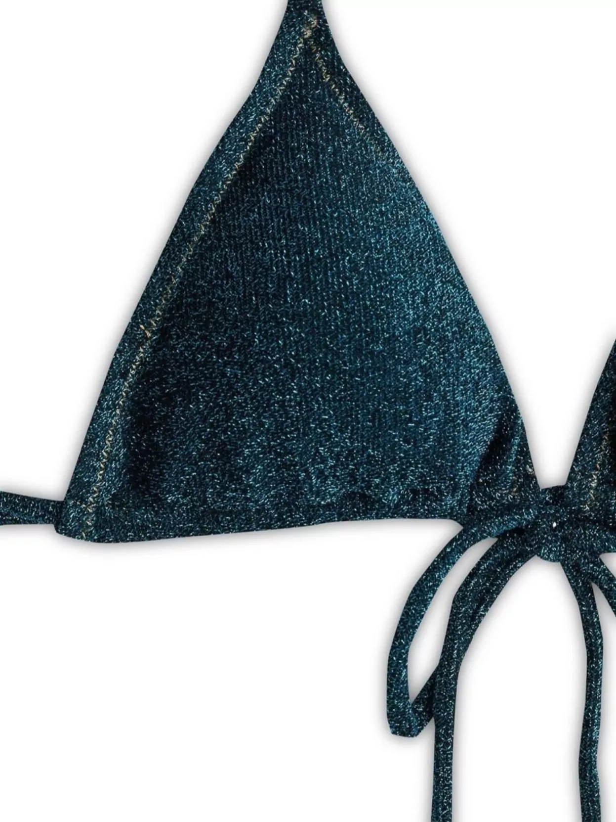 REINA OLGA BIKINI SHINY METALLIC ADJUSTABLE STRAPS