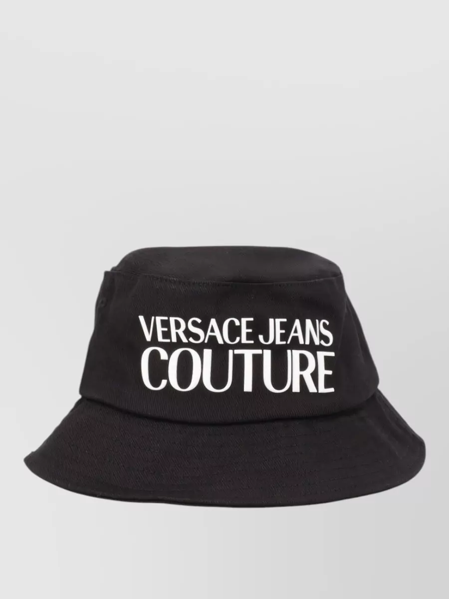 Versace Jeans Couture logo bucket hat