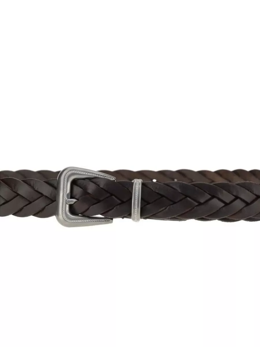 Brunello Cucinelli Woven Leather Belt