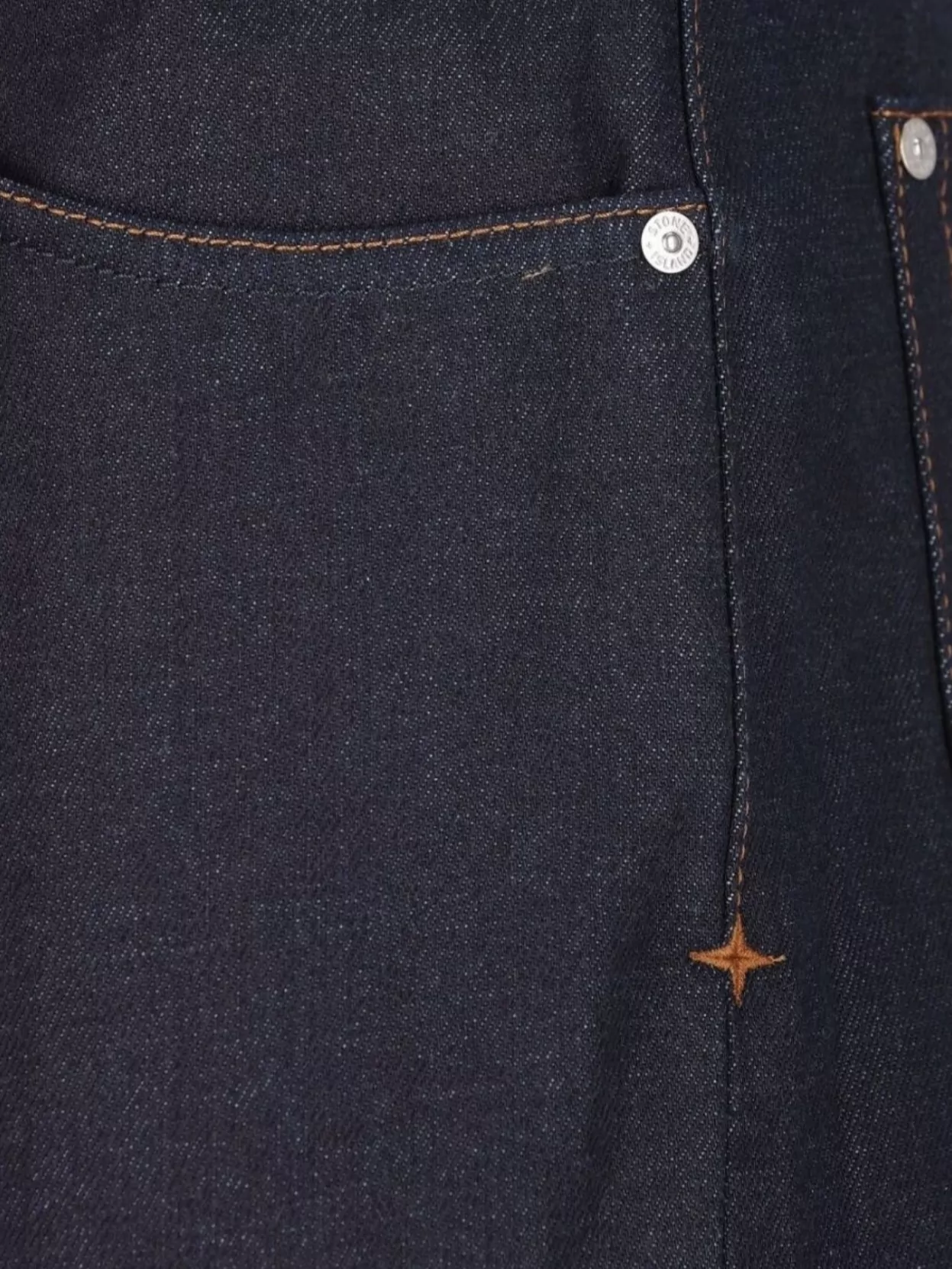 Stone Island Five-Pocket Trousers With Belt Loops And Contrast Stitching