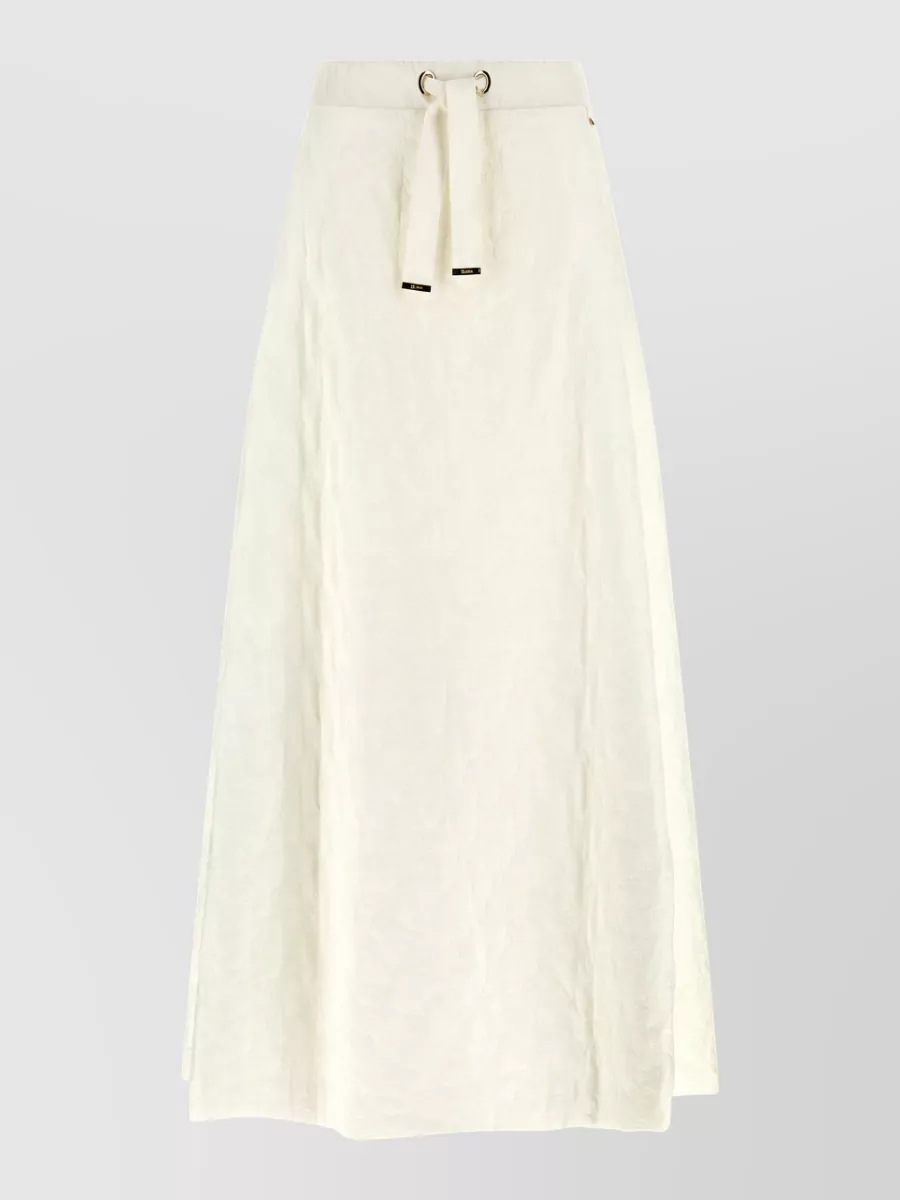 Herno high-rise a-line maxi skirt