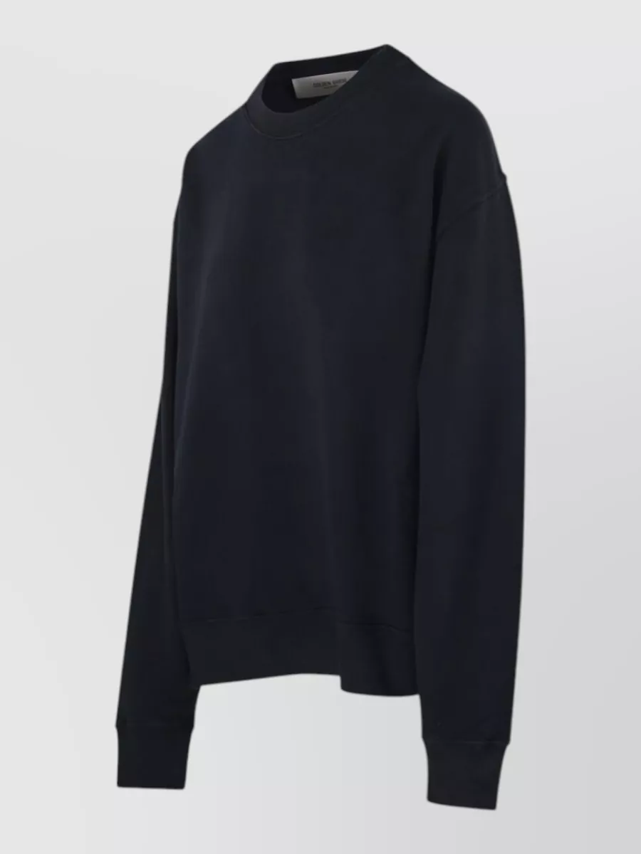 Golden Goose Cotton Logo-Patch Crewneck Sweatshirt