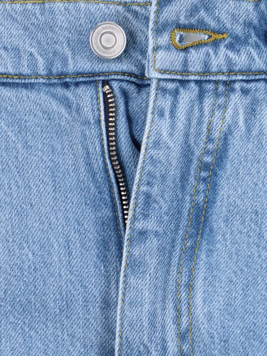 Coperni Denim Straight-Leg Bermuda Shorts