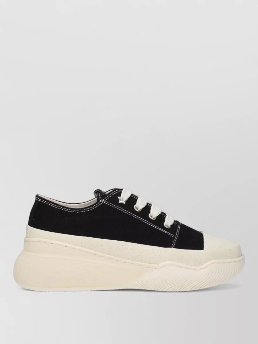 Stella Mccartney Canvas Low-Top Sneakers