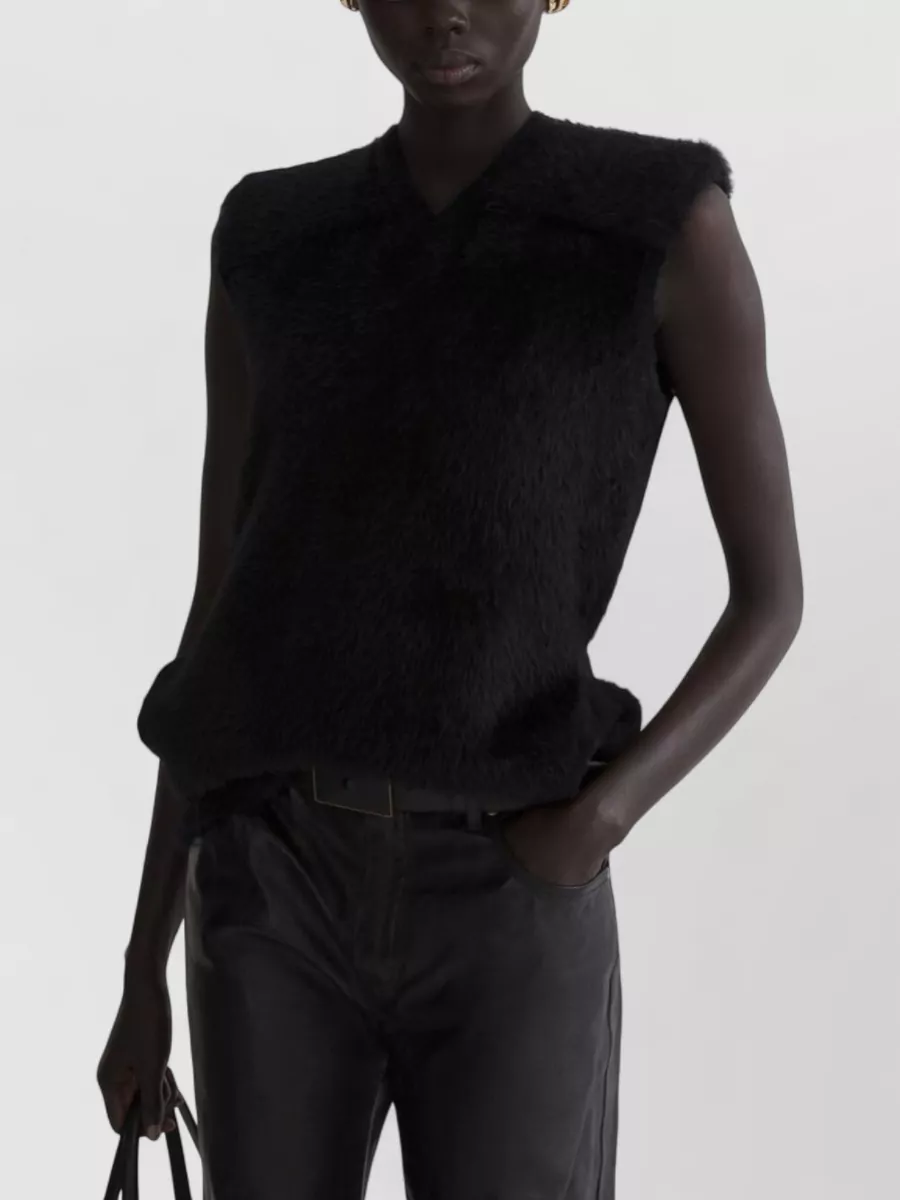 Mugler Long Sleeve Knitted Top