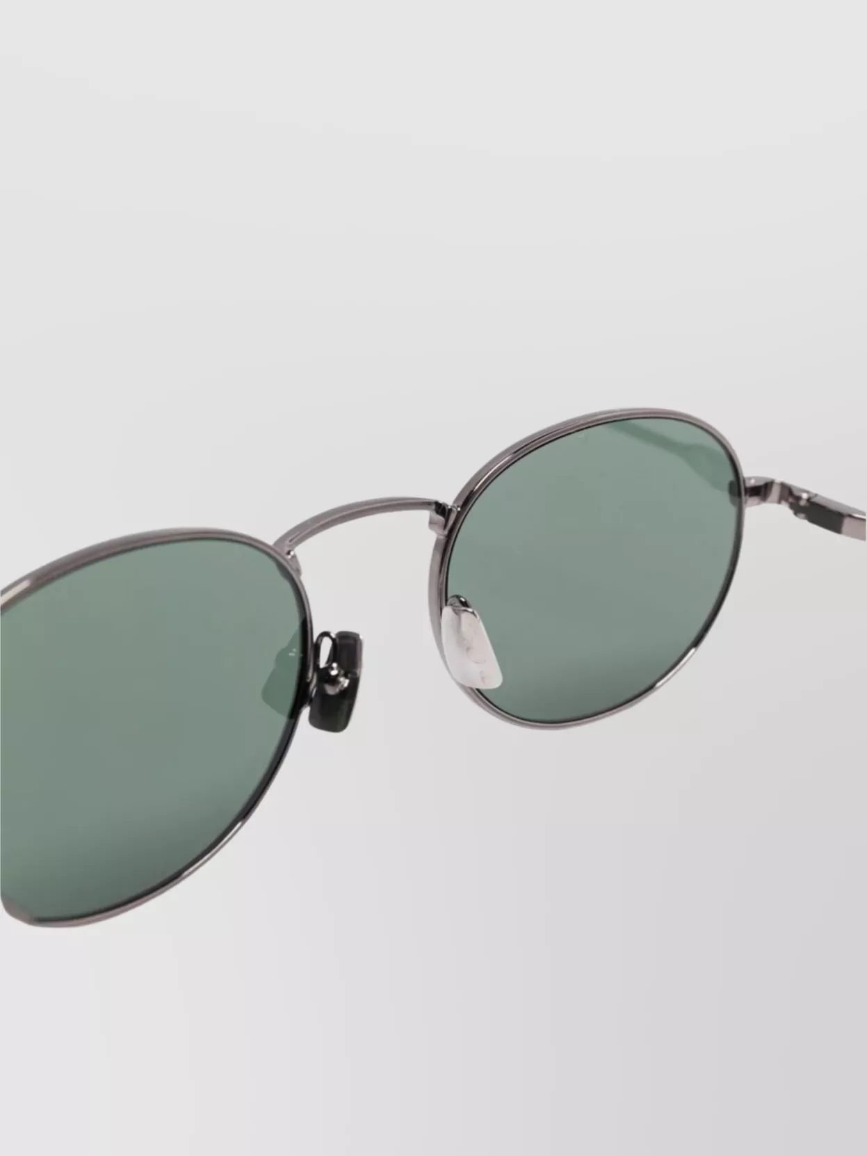 Saint Laurent Round Metal Frame Sunglasses