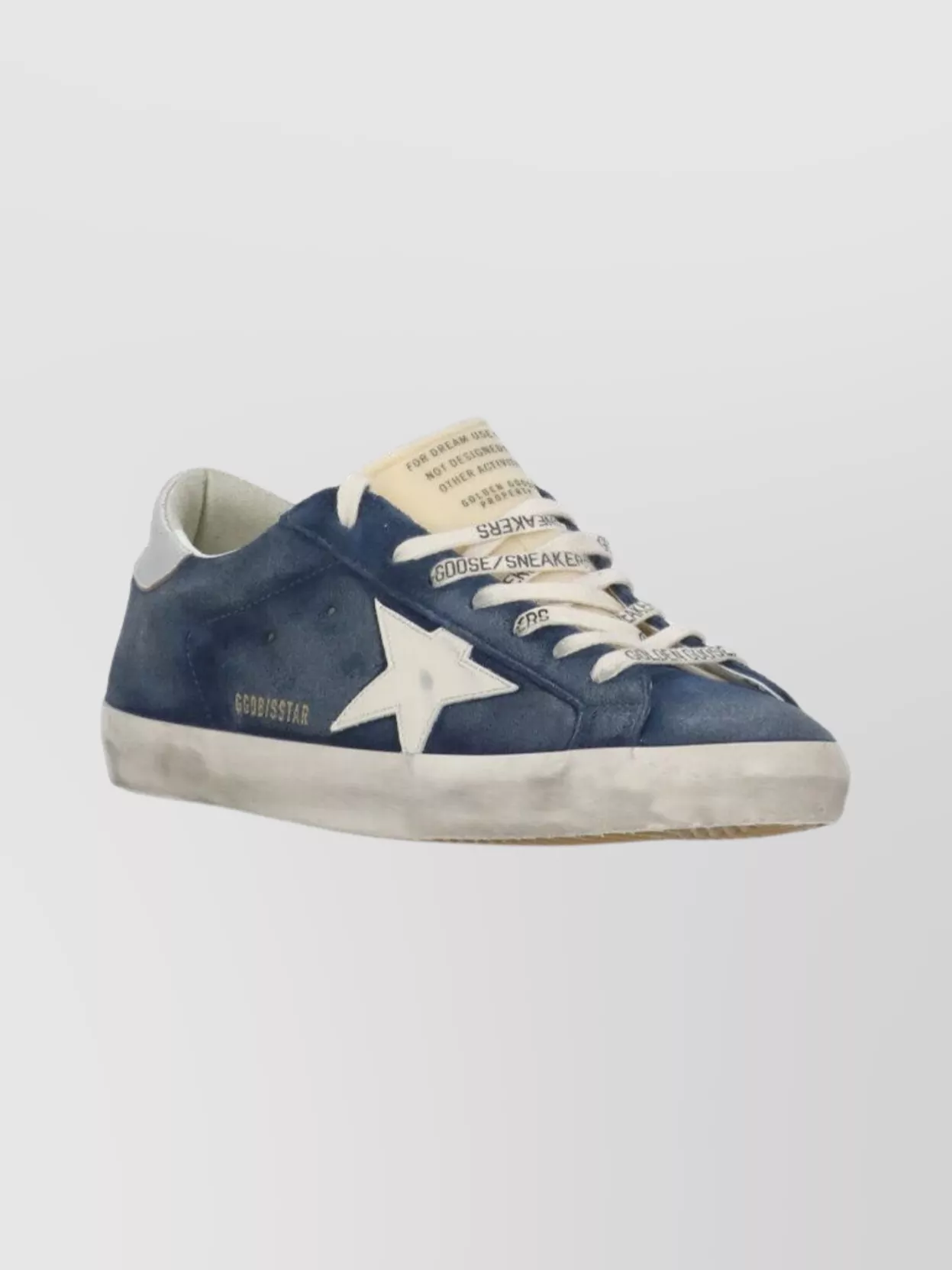 Golden Goose Suede Leather Sneakers Featuring Iconic Star