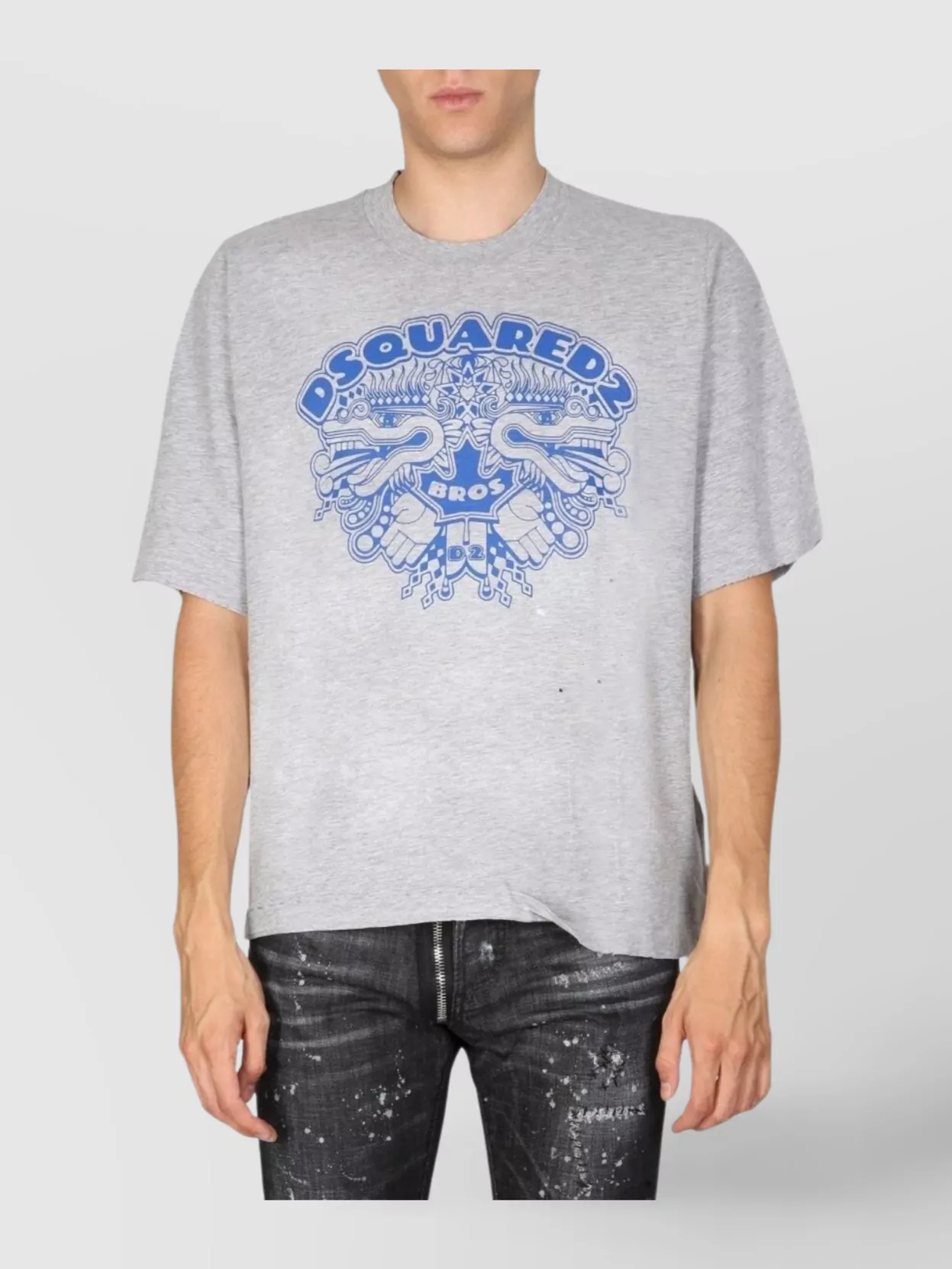Dsquared2 Dsquared Men Dragon Bros Football T-shirt